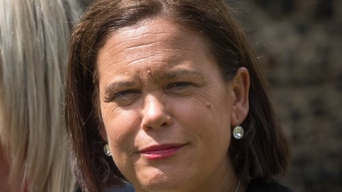 Mary Lou McDonald said the election provides a platform for healthy debate