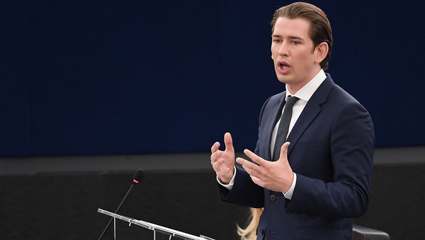 Sebastian Kurz said he saw the snap elections as the only way to solve the crisis