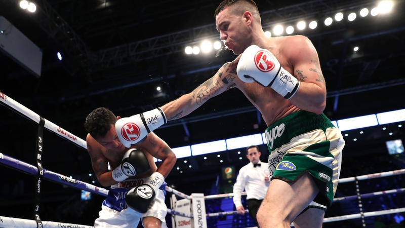 David Oliver Joyce in action in Belfast last November