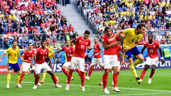 Sweden proved victorious in the all-European tie