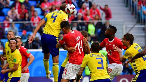 Andreas Granqvist leads by example as Sweden shut Switzerland out to progress to the last eight