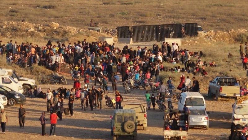 Jordan and Israel have said their borders will remain closed, even as thousands of Syrians flee the government offensive