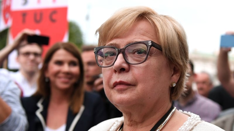 Malgorzata Gersdorf said she was defending the rule of law