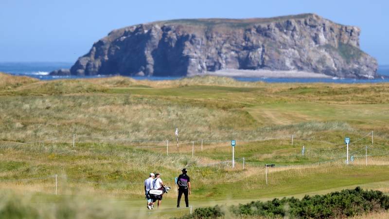 A view of the course at Ballyliffin