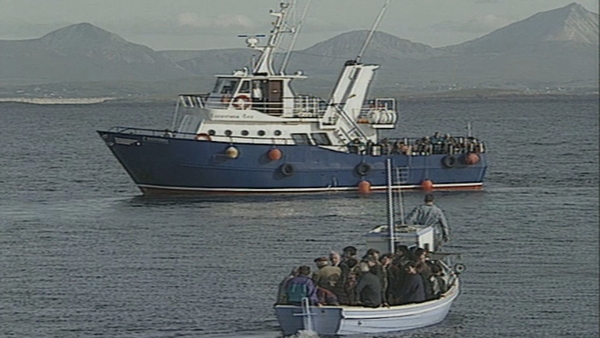 An bád nár briseadh i dToraigh