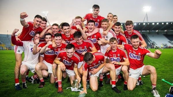 Cork celebrate a second Munster title inside a week