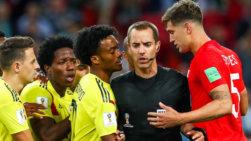 John Stones (R): "I've never seen a game like that before and how they behaved."