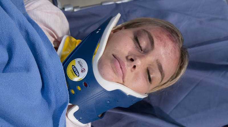 Xanthe is rushed to hospital after being involved in an accident