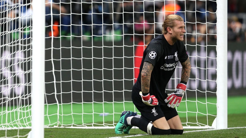 Lorius Karius' Liverpool future has been in doubt since a disastrous performance in the Champions League final