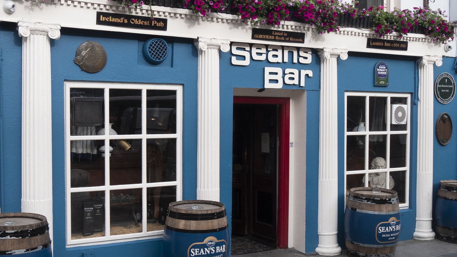 Don't be fooled by the modern exterior – Sean's Bar in Athlone is the oldest pub in the world