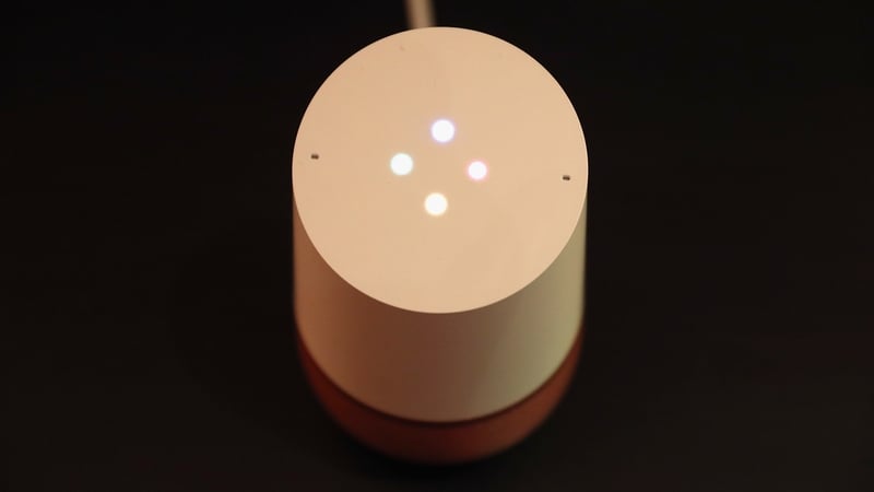 Google Home is powered by the company's Assistant smart assistant software