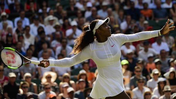 Serena Williams is safely through