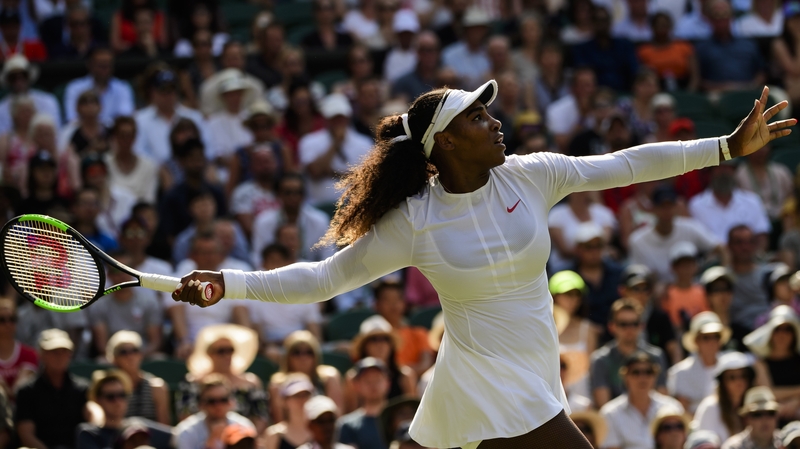 Serena Williams is safely through