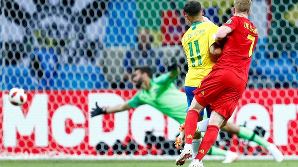 Kevin De Bruyne scores what proved to be the winning goal