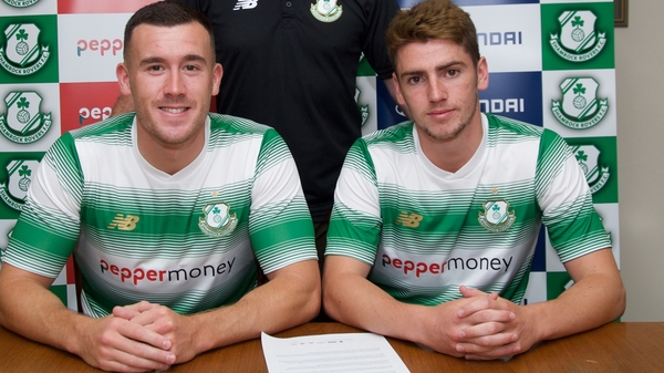 Aaron Greene (L) and Dylan Watts