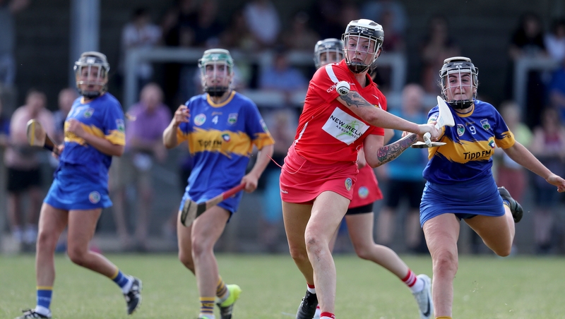 Ashling Thompson firesover a Cork point