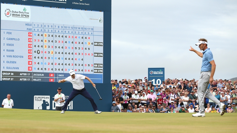 Russell Knox (l): 'It's tough to describe how amazing this feels'
