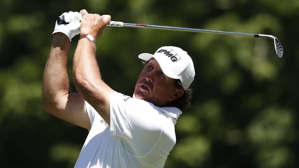 Phil Mickelson at A Military Tribute at the Greenbrier.
