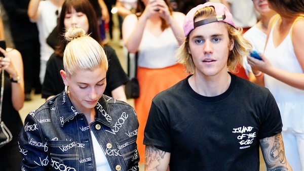 Hailey Baldwin and Justin Bieber