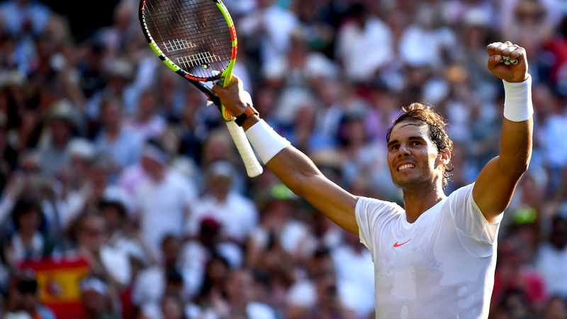 The Spaniard beat unseeded Jiri Vesely 6-3 6-3 6-4 on Centre Court.