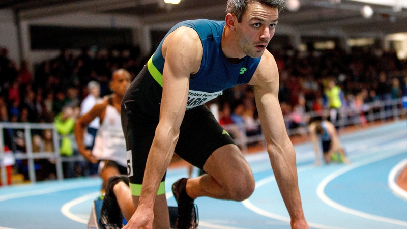 Thomas Barr moved through the field