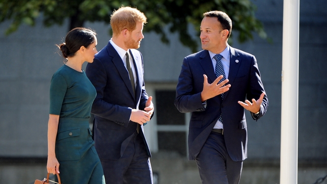 Where they met Taoiseach Leo Varadkar
