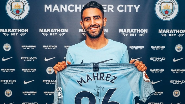 The 27-year-old has been a long-term target for Man City. 
Picture Credit:@ManCity