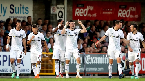 Michal Kucharczyk celebrates scoring the winning goal