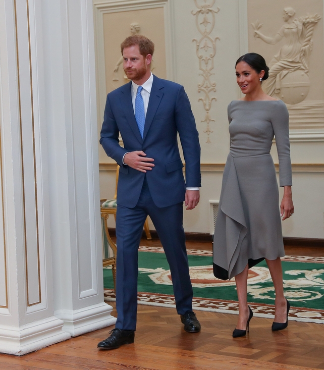 This is the couple's first royal engagement overseas as a married couple
