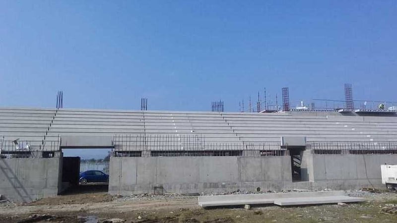 Finn Harps' new home under construction