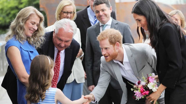 Then it was on to the CHQ building in Dublin's Docklands