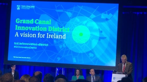 The new €1 billion technology campus is planned for a 5.5 acre site near Grand Canal Quay and Macken St