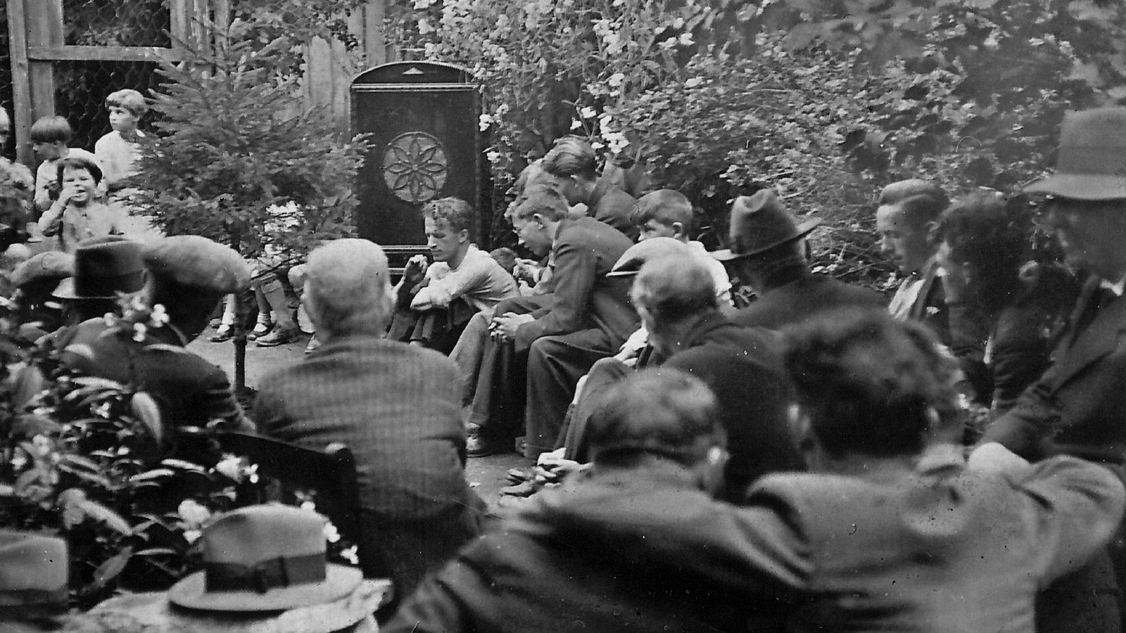 Listening to the 1933 All-Ireland hurling final, before the advent of television