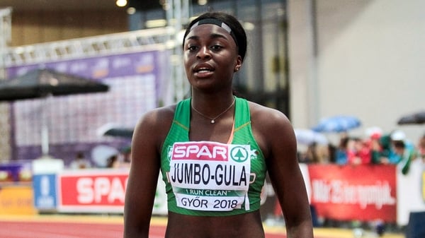 Patience Jumbo-Gula and her team-mates have qualified for the 4x100m relay final