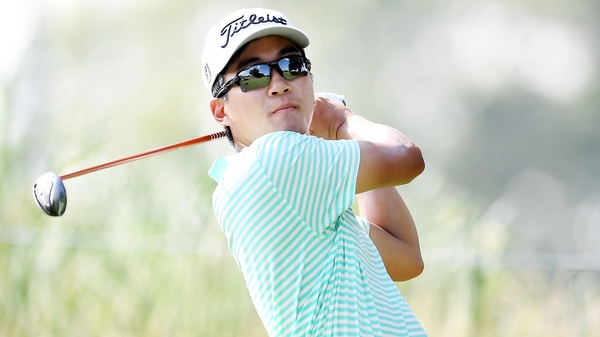 Kim notched up eight birdies over the 17 holes