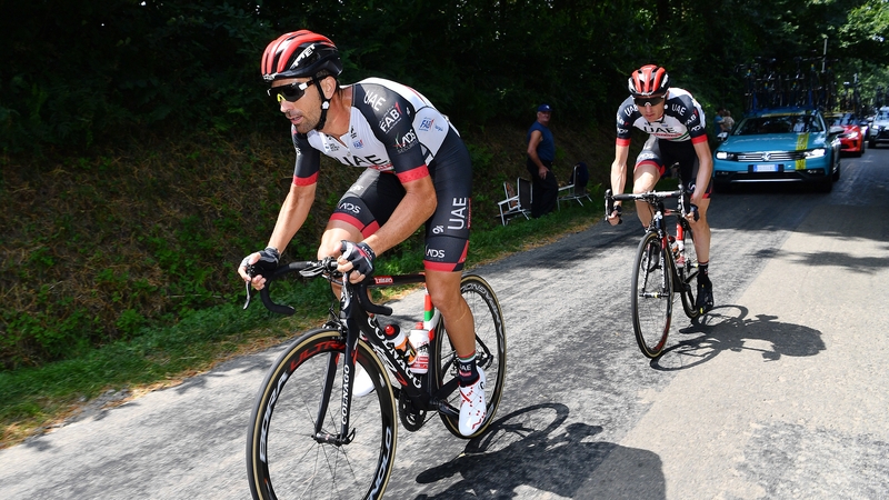 Dan Martin lost over a minute