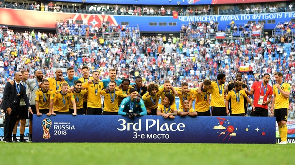 Roberto Martinez led Belgium to third place in Russia