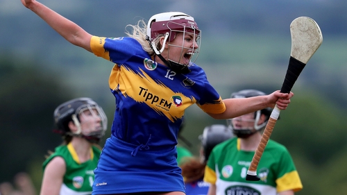 Orla O'Dwyer plays for both the Tipperary camogie team and Ladies footballers