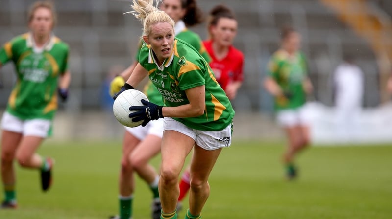 Bernie Breen playing for her native Kerry