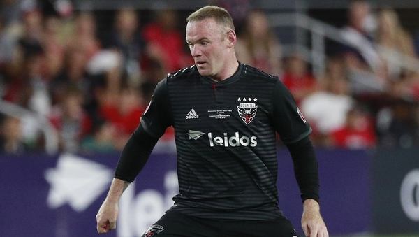 Wayne Rooney started on the bench