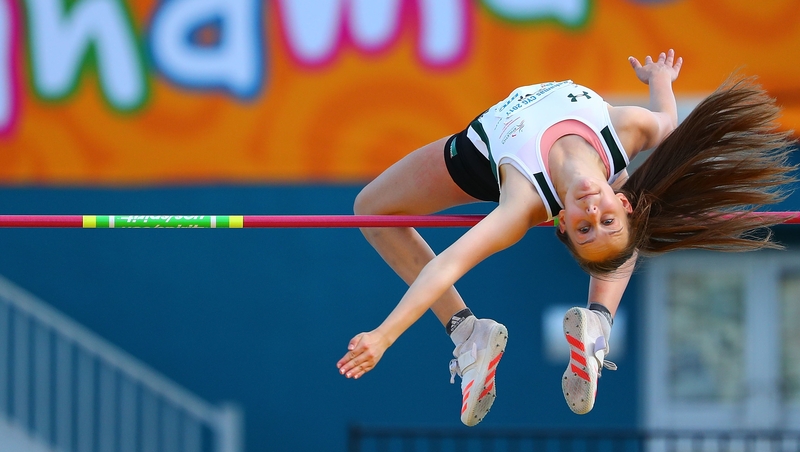 Sommer Lecky in action at the recent Commonwealth Games