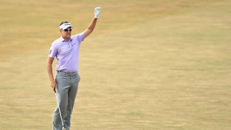 Ian Poulter's behaviour was attacked by marshall Quintin Jardine at today's Scottish Open