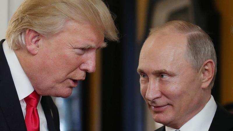 Donald Trump and Vladimir Putin met one-on-one in Helsinki