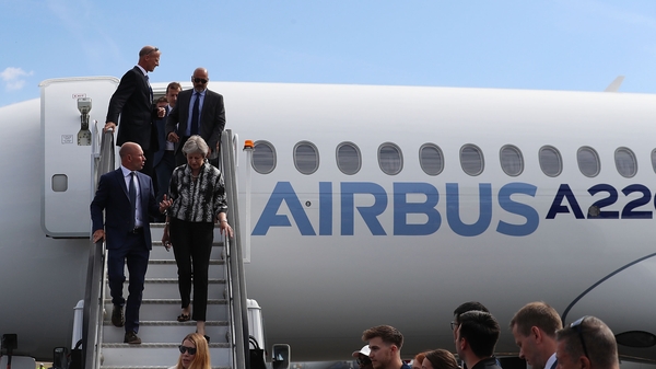 British Prime Minister Theresa May has sought to reassure aviation bosses that her Brexit plan would not disrupt their supply chains