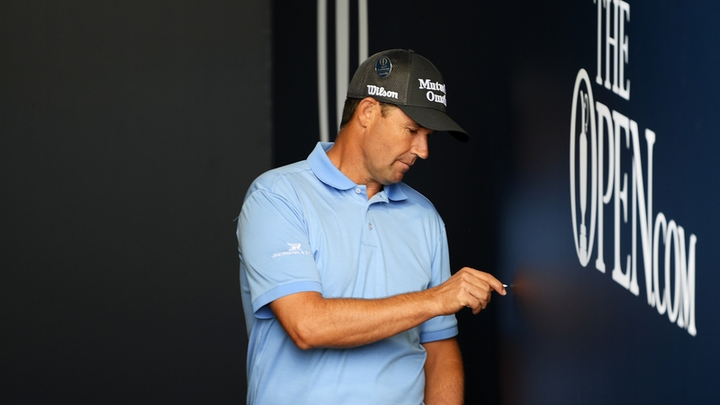 Padraig Harrington was the Open champion at the Scottish links in 2007