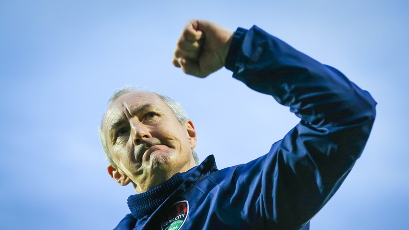 Cork City manager John Caulfield: "We are realistic that we know they're going to dominate the ball"