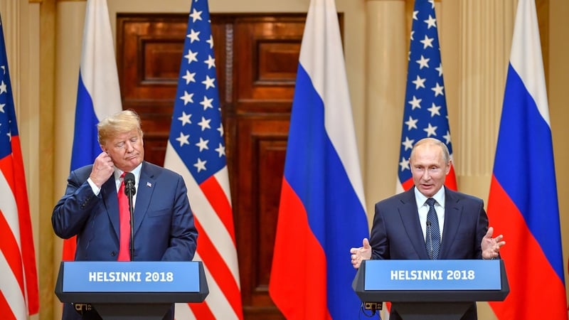 Mr Trump said he had spent "a great deal of time" pressing Mr Putin about election meddling during their talks