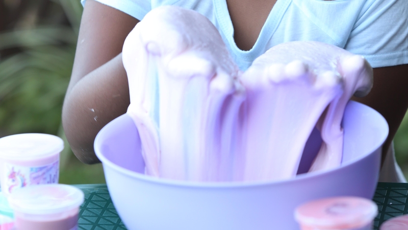 Slime-making has become very popular with children in recent years