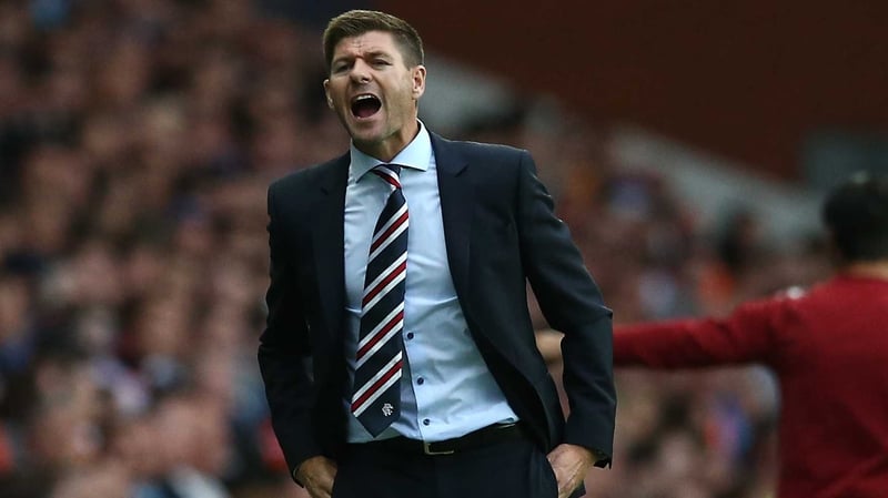 Rangers boss Steven Gerrard