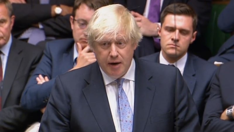 Boris Johnson insisted that checks away from the Northern Irish border and technical solutions were possible